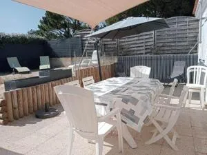 Maison de vacances à 200m de la plage, 6 pers., jardin clos, parking, BBQ - FR-1-540-44 - 山地圣母村