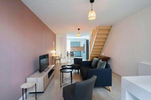 Maisons d'hotes House in Lille near Euratech private terrace. : photos des chambres