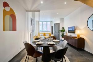 Maisons d'hotes 3 bedroom house with courtyard, near metro : photos des chambres