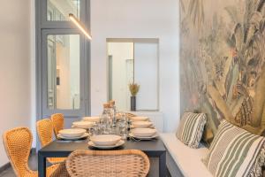 Maisons d'hotes 4-bedroom house centre, near the metro + car park : photos des chambres