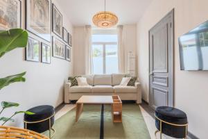 Maisons d'hotes 4-bedroom house centre, near the metro + car park : photos des chambres