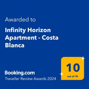 Infinity Horizon Apartment - Costa Blanca