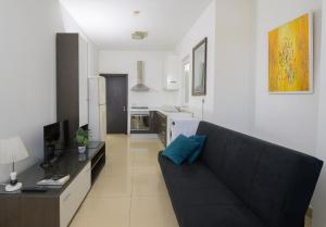 Stylish Saint Julians 1 bedroom Penthouse with Terrace in the city centre with Seaview