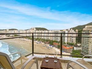 Vista incrível Beira-Mar Espaçoso 4 Qts AC