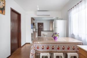 Casa 3Q c churrasq. 100m da praia RPR056