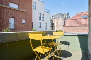 Maisons d'hotes House with terrace 2 bedrooms in Marcq en Baroeul : photos des chambres