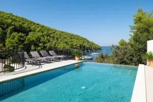Beautiful beach villa with infinity pool, Hvar - Brusje