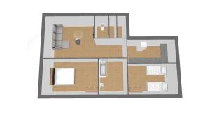 Appartements Appartement 2 chambres lumineux a 10 minutes de Paris : photos des chambres