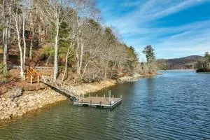 Lakeside Cashiers Cabin with Private Boat Dock! - Tuckasegee