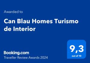 Can Blau Homes Turismo de Interior