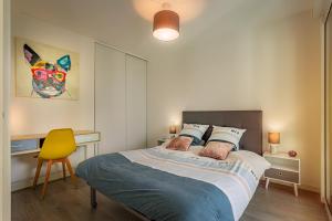 Appartements Appart cosy avec grand balcon et parking privatif : photos des chambres