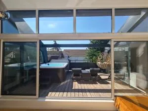 Superbe appartement avec jacuzzi proche de Paris - 沙蒂永