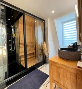 Appartements Superbe appartement avec jacuzzi proche de Paris : photos des chambres