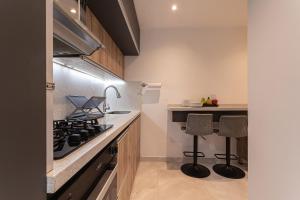 Cozy Apartment with AC in North Medellin.