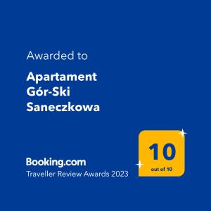 Apartament Gór-Ski Saneczkowa