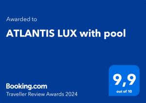 ATLANTIS LUX with pool