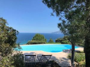 Villas Villa prestige Saint Florent- Piscine avc vue mer : photos des chambres