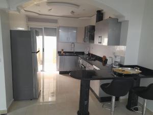 appartement mdiq tetouan, 2 chambres 1 double salon