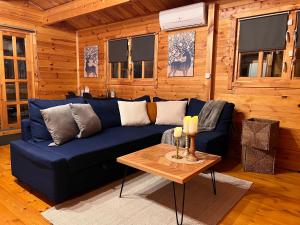 L'Enseigne -Location de 2 chalets privatifs avec Spa : photos des chambres