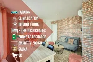 Le Cottage Nature Vigne Rouge Sauna Gaillac entre Albi-Toulouse & Les Cottages du Tarn - 卡于扎克叙尔韦尔