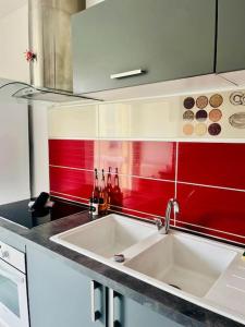 Le Lion Grand T4 vue sur la mer, clim et parking