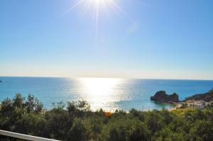 Studio Apartments with large swimming pool and Sea view at Pelekas Beach, Corfu