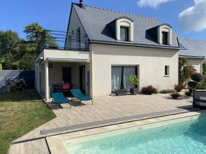 Villas 803 - Magnifique maison moderne situee a Erquy disposant d'une piscine privative : photos des chambres