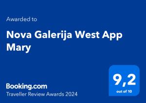 Nova Galerija West App Mary