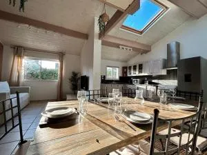 Maison 4pers terrasse wifi parking - 塔朗斯