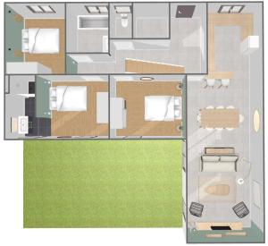 Maisons d'hotes Bright and renovated house for 8 people parking : photos des chambres
