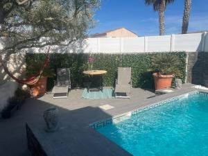 Villas Magnifique villa , piscine ,hamam pres des plages : photos des chambres