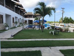 Chalé na praia de Carapibus