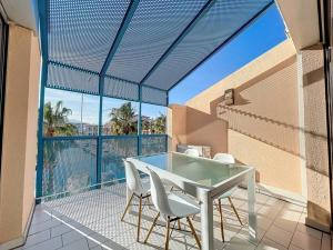 3227-Appart 4 personnes climatisé donnant sur le Port Argeles