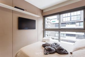 Lindo apto menos de 5 min da praia VRN302