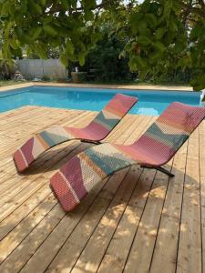 Maisons de vacances La Belle Vie du Bassin : photos des chambres