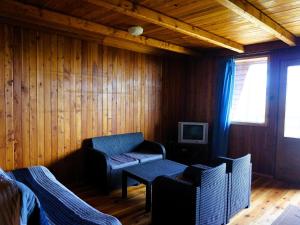 Wooden Chalet by Lake Jamno near the Sea