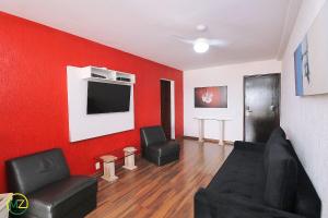 Linda Cobertura duplex com varanda e piscina