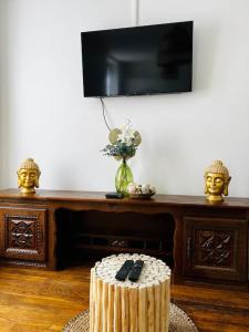 Appartements Grand F2 proche du centre ville. : photos des chambres