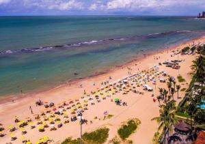 Praia de Piedade flat frente para o mar, completo Edf Golden Beach