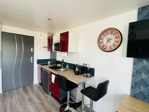 Studio 1 agréable et spacieux à la gare de Lorient