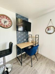 Appartements Studio 1 agreable et spacieux a la gare de Lorient : Appartement 1 Chambre