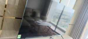 The hotel has 2 bedrooms, 2 bathrooms, 1 kitchen, 1 living room, 1 laundry room, 1 balcony, 1 swimming pool - District 7