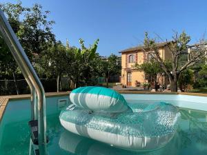 Casa Aia Sole with pool, AC, garden, barbecue