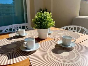 BenalBeach Zafiro Spacious 46m2 with Garden & Side Sea View