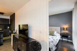 Appartements Casa de Bezons - T2 de 39 m2 a 15' La Defense, proche Paris : photos des chambres