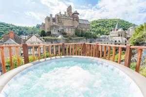 L'Estagnole pour 2 personnes, jacuzzi, hammam - Sébrazac