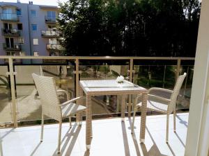 Deluxe Suite, 150 meters to Beach, Large Balcony, Parking, Lift, Porta Mare Leśne Tarasy
