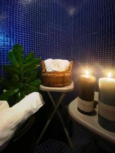 Monolocale con bagno turco e spazio esterno Studio apartment with turkish bath and external space