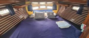 Vintage and cozy sailing boat in Barcelona