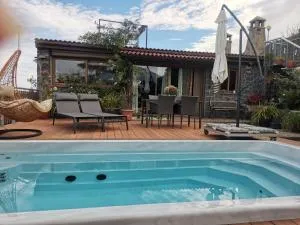 Finca Vistas al Teide con jacuzzi, wifi y TV satélite - El Rincón